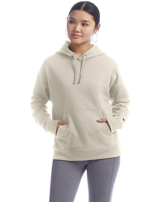 S760 Champion Ladies' PowerBlend Relaxed Hooded Sweatshirt