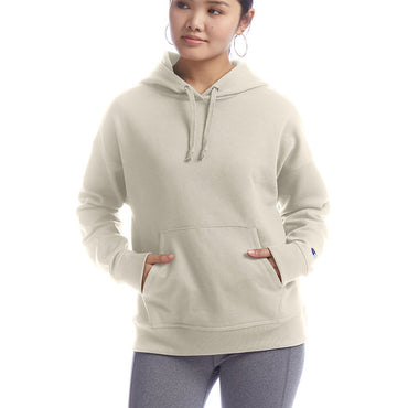 S760 Champion Ladies' PowerBlend Relaxed Hooded Sweatshirt