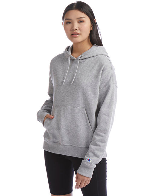 S760 Champion Ladies' PowerBlend Relaxed Hooded Sweatshirt