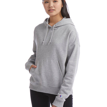 S760 Champion Ladies' PowerBlend Relaxed Hooded Sweatshirt