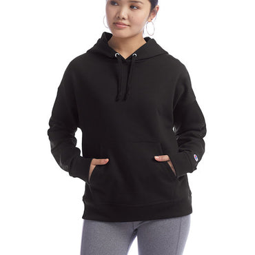 S760 Champion Ladies' PowerBlend Relaxed Hooded Sweatshirt