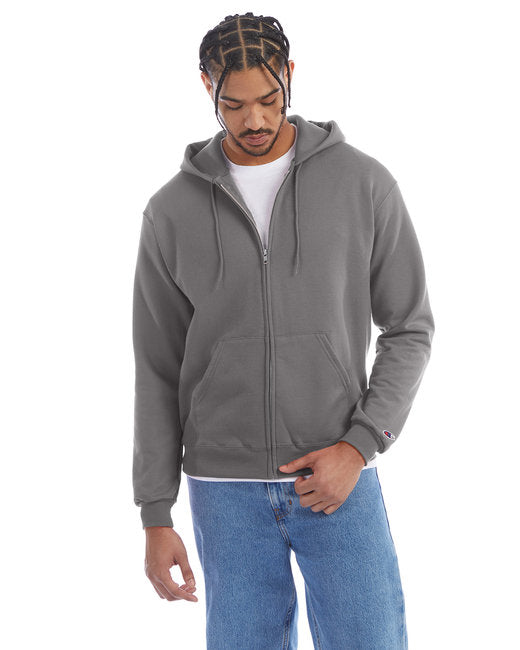 S800 Champion Adult Powerblend® Full-Zip Hooded Sweatshirt