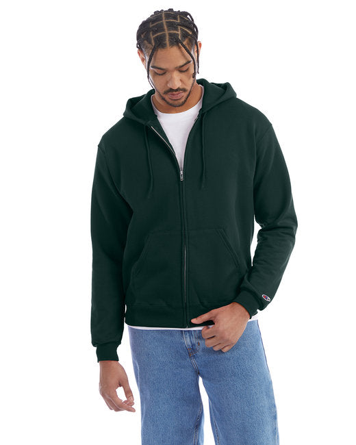 S800 Champion Adult Powerblend® Full-Zip Hooded Sweatshirt