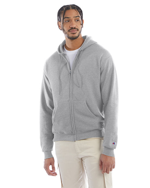 S800 Champion Adult Powerblend® Full-Zip Hooded Sweatshirt