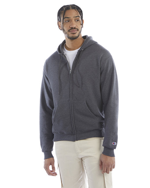 S800 Champion Adult Powerblend® Full-Zip Hooded Sweatshirt