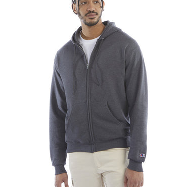 S800 Champion Adult Powerblend® Full-Zip Hooded Sweatshirt