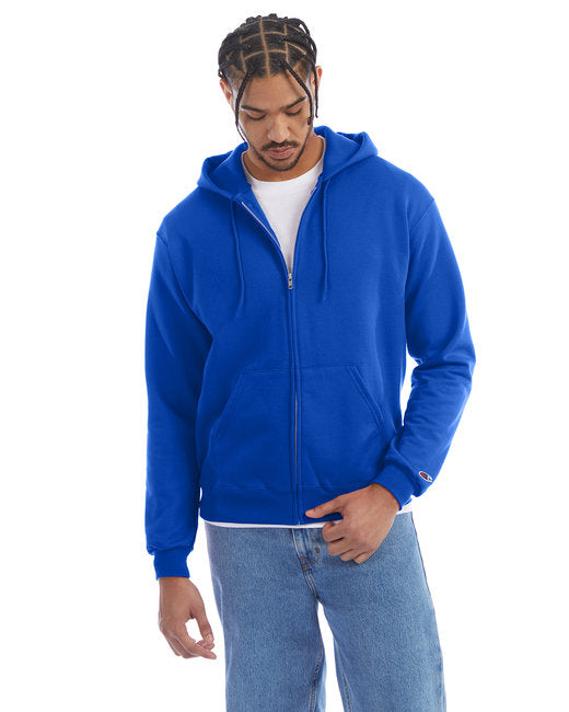 S800 Champion Adult Powerblend® Full-Zip Hooded Sweatshirt