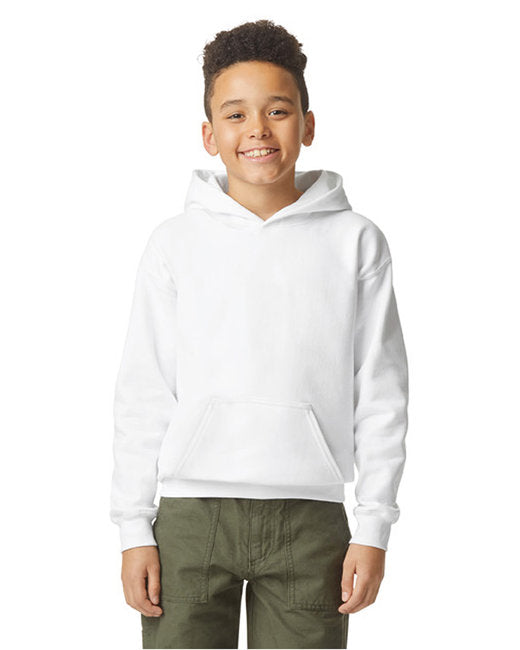 SF500B Gildan Youth Softstyle Midweight Fleece Hooded Sweatshirt