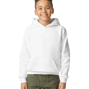 SF500B Gildan Youth Softstyle Midweight Fleece Hooded Sweatshirt