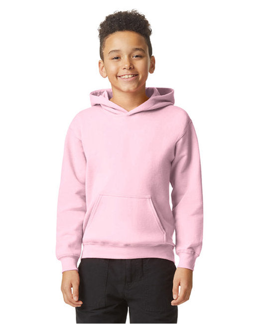 SF500B Gildan Youth Softstyle Midweight Fleece Hooded Sweatshirt