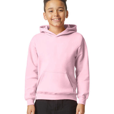 SF500B Gildan Youth Softstyle Midweight Fleece Hooded Sweatshirt