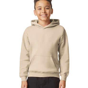 SF500B Gildan Youth Softstyle Midweight Fleece Hooded Sweatshirt