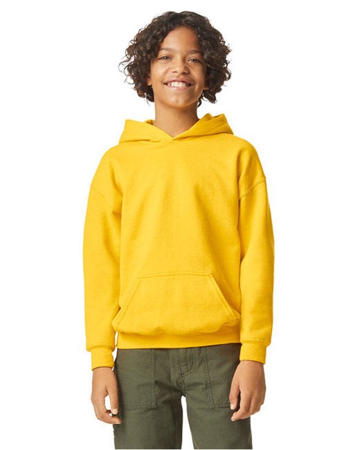 SF500B Gildan Youth Softstyle Midweight Fleece Hooded Sweatshirt