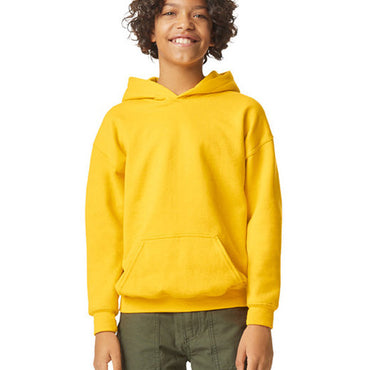 SF500B Gildan Youth Softstyle Midweight Fleece Hooded Sweatshirt