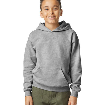 SF500B Gildan Youth Softstyle Midweight Fleece Hooded Sweatshirt