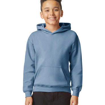 SF500B Gildan Youth Softstyle Midweight Fleece Hooded Sweatshirt