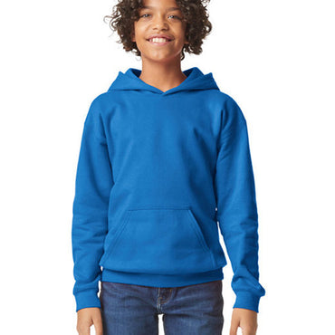 SF500B Gildan Youth Softstyle Midweight Fleece Hooded Sweatshirt