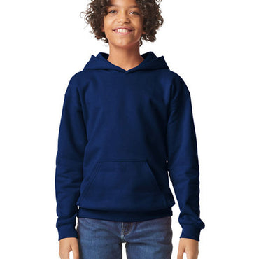 SF500B Gildan Youth Softstyle Midweight Fleece Hooded Sweatshirt