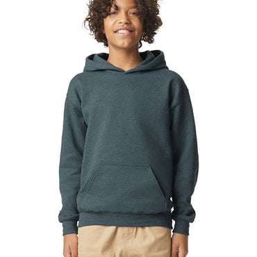 SF500B Gildan Youth Softstyle Midweight Fleece Hooded Sweatshirt