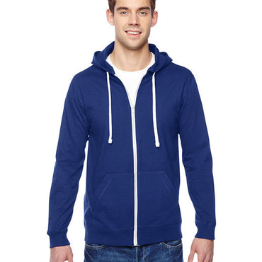 SF60R Fruit of the Loom Adult Sofspun® Jersey Full-Zip Hooded Sweatshirt