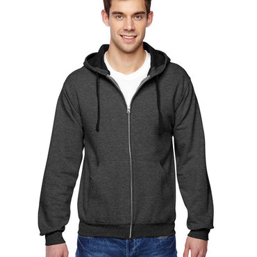 SF73R Fruit of the Loom Adult SofSpun® Full-Zip Hooded Sweatshirt