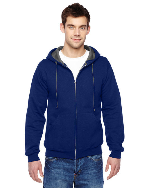 SF73R Fruit of the Loom Adult SofSpun® Full-Zip Hooded Sweatshirt