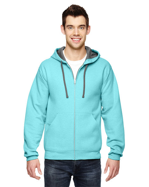 SF73R Fruit of the Loom Adult SofSpun® Full-Zip Hooded Sweatshirt