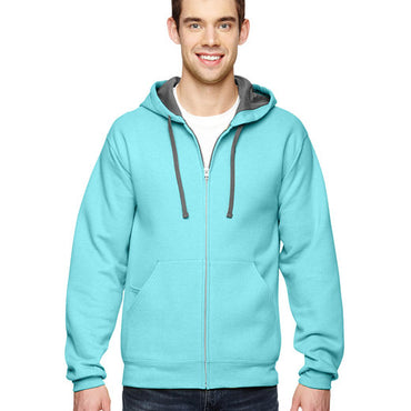 SF73R Fruit of the Loom Adult SofSpun® Full-Zip Hooded Sweatshirt