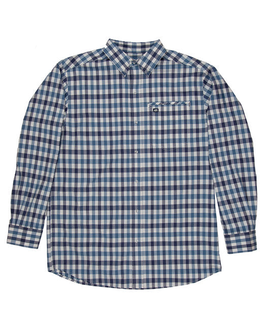 SH26 Berne Men's Foreman Flex180 Button-Down Woven Shirt