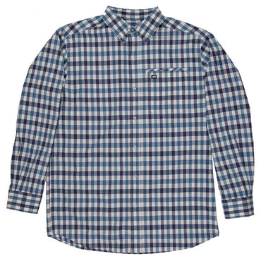 SH26 Berne Men's Foreman Flex180 Button-Down Woven Shirt