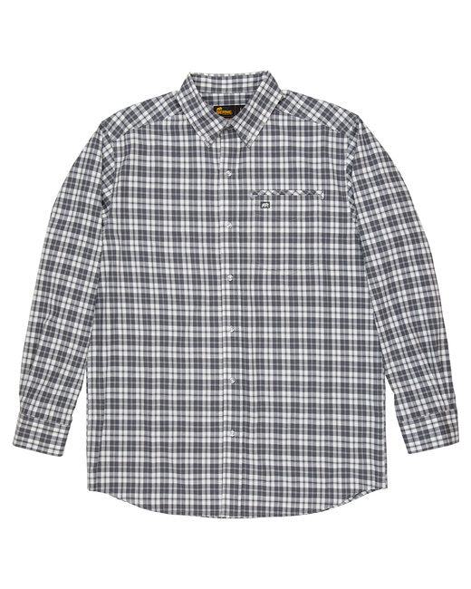 SH26 Berne Men's Foreman Flex180 Button-Down Woven Shirt