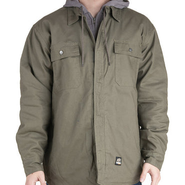 SH68 Berne Men's Throttle Hooded Shirt Jacket