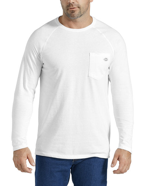 SL600 Dickies Men's Temp-iQ Performance Cooling Long Sleeve Pocket T-Shirt