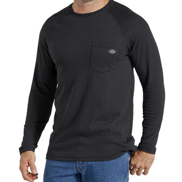 SL600 Dickies Men's Temp-iQ Performance Cooling Long Sleeve Pocket T-Shirt