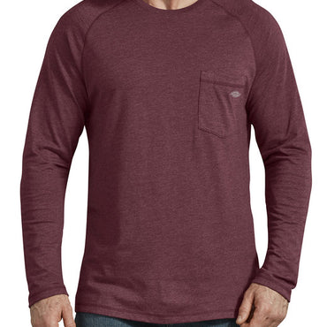 SL600 Dickies Men's Temp-iQ Performance Cooling Long Sleeve Pocket T-Shirt