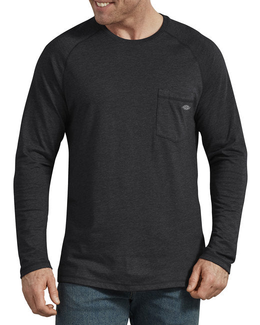 SL600 Dickies Men's Temp-iQ Performance Cooling Long Sleeve Pocket T-Shirt