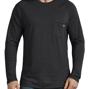 SL600 Dickies Men's Temp-iQ Performance Cooling Long Sleeve Pocket T-Shirt