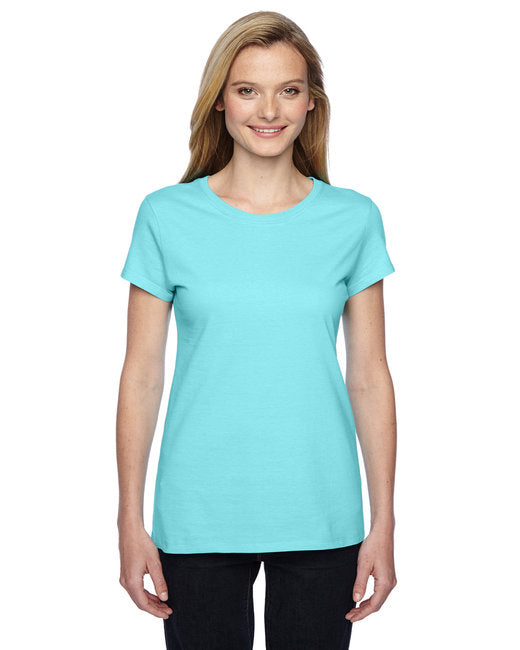 SSFJR Fruit of the Loom Ladies' Sofspun® Jersey Junior Crew T-Shirt