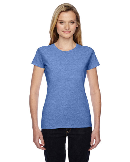 SSFJR Fruit of the Loom Ladies' Sofspun® Jersey Junior Crew T-Shirt