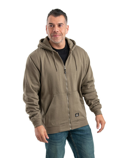 SZ101T Berne Men's Tall Heritage Thermal-Lined Full-Zip Hooded Sweatshirt