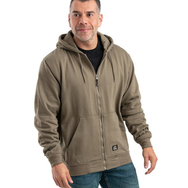 SZ101T Berne Men's Tall Heritage Thermal-Lined Full-Zip Hooded Sweatshirt