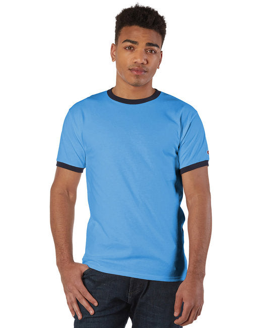 T1396 Champion Adult 5.2 oz. Ringer T-Shirt