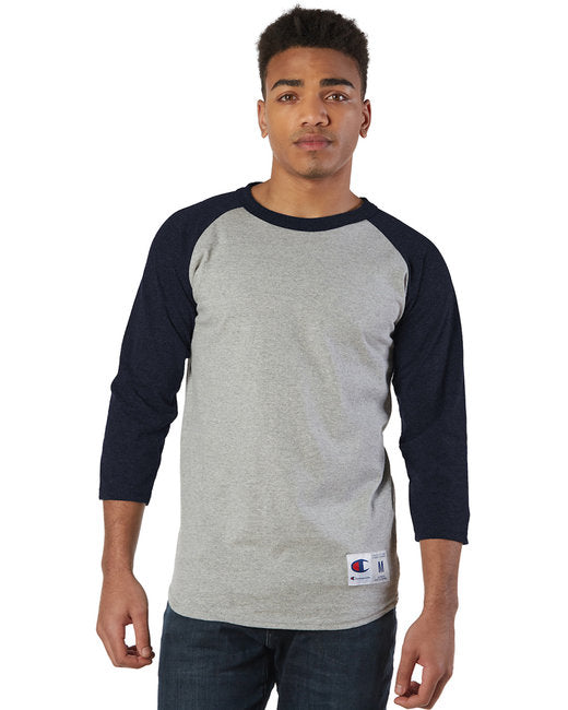 T1397 Champion Adult Raglan T-Shirt