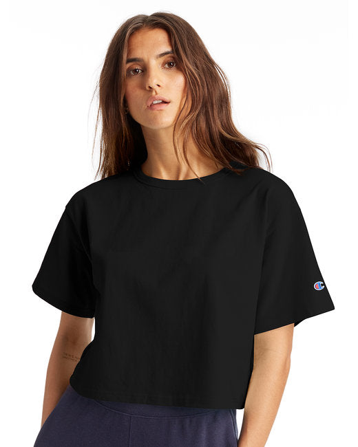 T453W Champion Ladies' Cropped Heritage T-Shirt