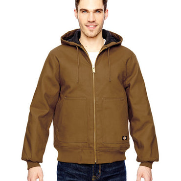 TJ718 Dickies Men's Hooded Duck Jacket