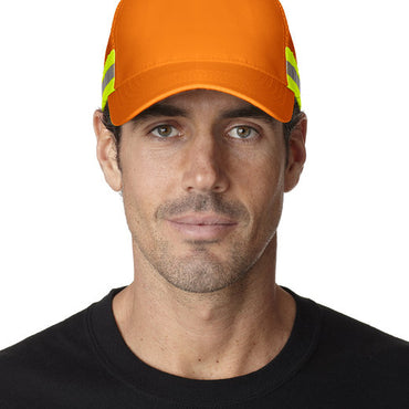 TR102 Adams Trucker Reflector High-Visibility Constructed Cap