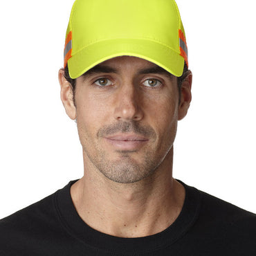 TR102 Adams Trucker Reflector High-Visibility Constructed Cap