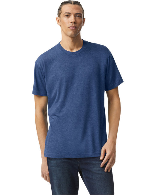 TR401 American Apparel Unisex Triblend Short-Sleeve Track T-Shirt