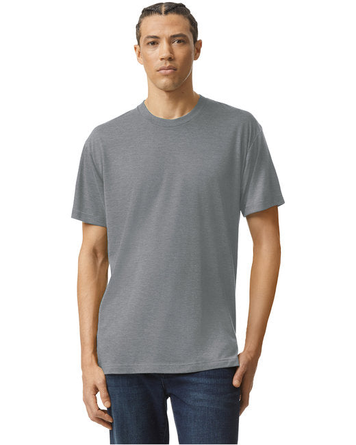 TR401 American Apparel Unisex Triblend Short-Sleeve Track T-Shirt