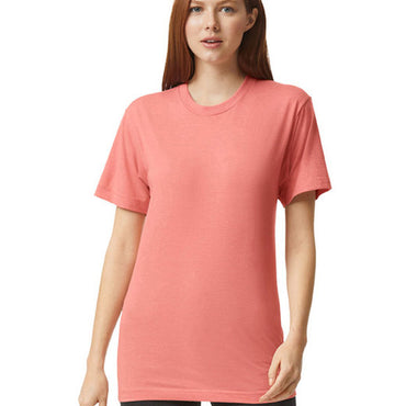 TR401 American Apparel Unisex Triblend Short-Sleeve Track T-Shirt